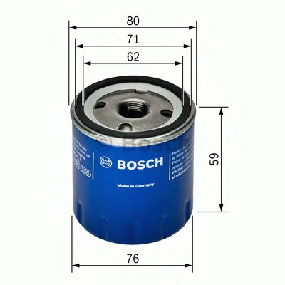 Масляний фільтр BOSCH F 026 407 055