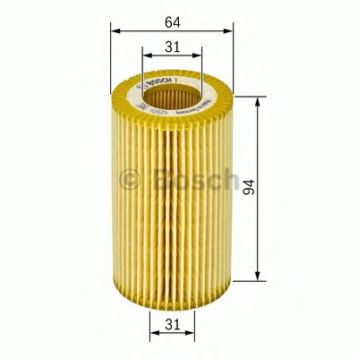 Масляний фільтр BOSCH F 026 407 068