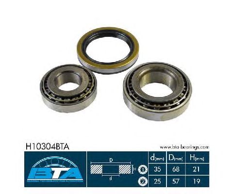 Підшипник маточини BTA H10304BTA