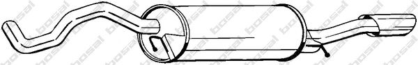 Глушитель BOSAL 279-563