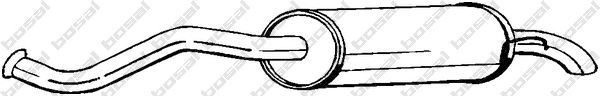 Глушитель BOSAL 135-537