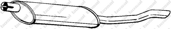Глушитель BOSAL 141-005