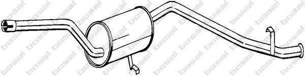 Глушник BOSAL 283-263