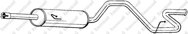 Глушник BOSAL 287-357