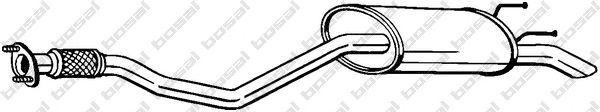 Глушитель BOSAL 283-667