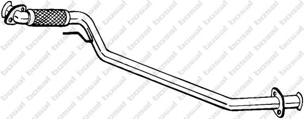 Труба выхлопного газа BOSAL 851-353
