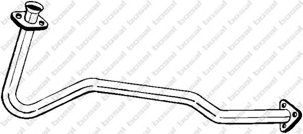 Труба вихлопного газу BOSAL 802-441