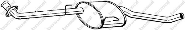 Резонатор BOSAL 283-757
