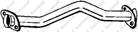 Труба выхлопного газа BOSAL 736-067