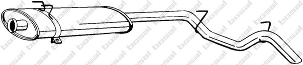 Глушитель BOSAL 281-943