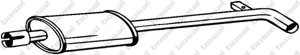Резонатор BOSAL 200-019