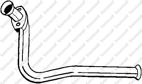 Труба выхлопного газа BOSAL 740-405