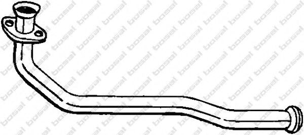 Труба выхлопного газа BOSAL 839-213