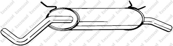 Глушитель BOSAL 200-229
