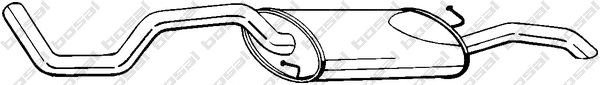 Глушник BOSAL 283-487