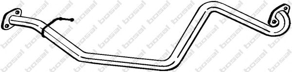 Труба вихлопного газу BOSAL 451-213