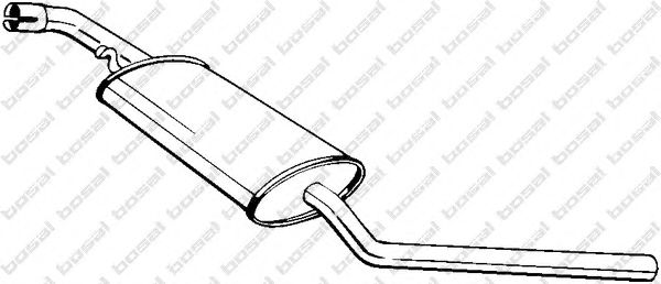 Резонатор BOSAL 281-465