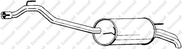 Глушитель BOSAL 283-491