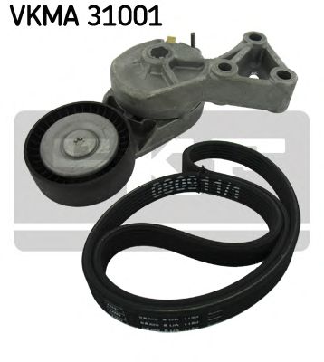 Комплект поликлинового ремня SKF VKMA 31001