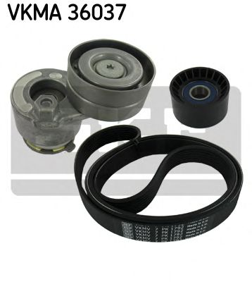 Комплект поликлинового ремня SKF VKMA 36037