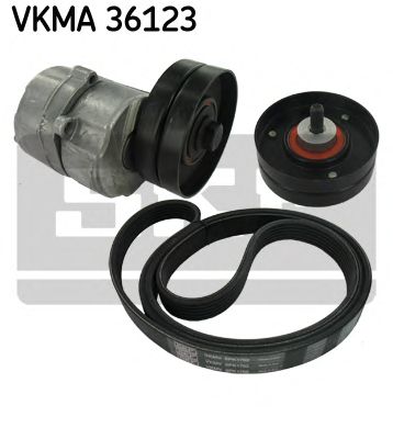 Комплект поликлинового ремня SKF VKMA 36123