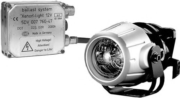 Фара дальнього світла HELLA 1F0 008 390-301