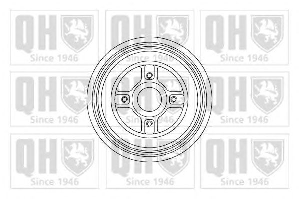 Тормозной барабан QUINTON HAZELL BDR440