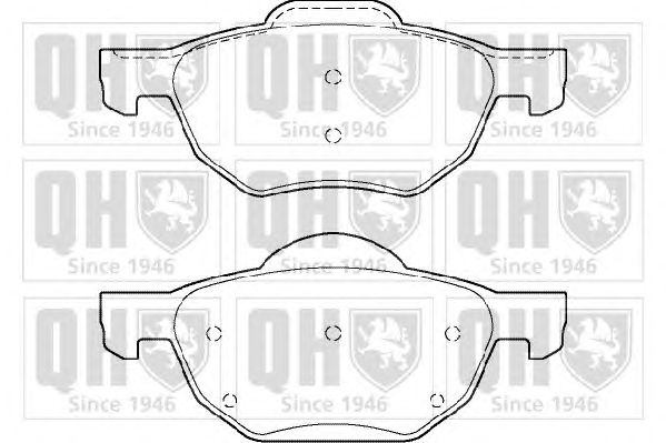 Тормозные колодки QUINTON HAZELL BP1380
