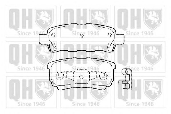 Тормозные колодки QUINTON HAZELL BP1448