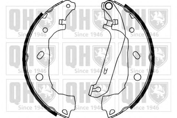 Тормозные колодки QUINTON HAZELL BS1150