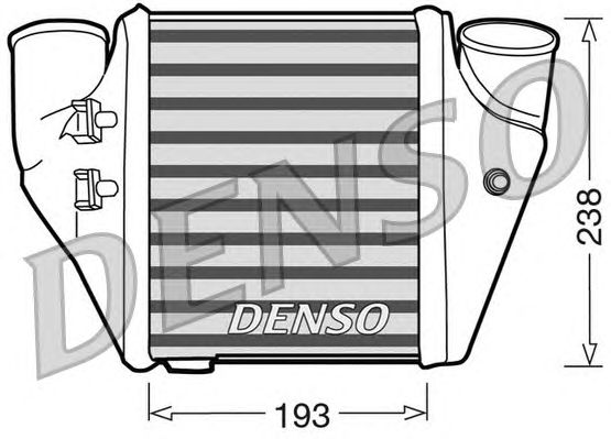 Интеркулер DENSO DIT02006