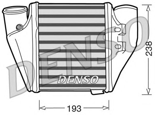 Интеркулер DENSO DIT02007