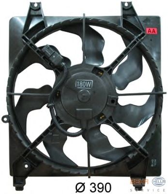 Вентилятор охлаждения HELLA 8EW 351 034-721