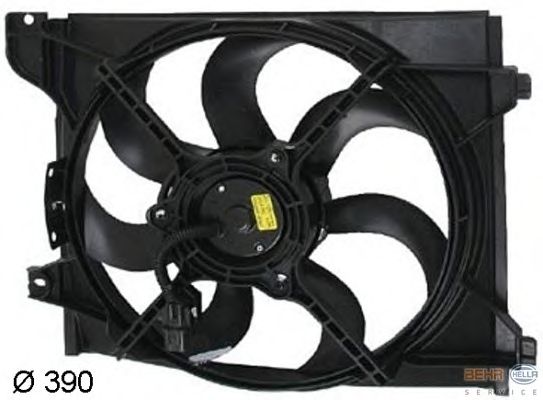 Вентилятор охлаждения HELLA 8EW 351 042-751