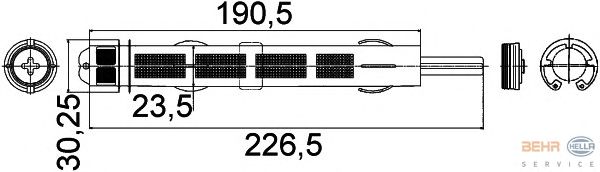 Осушитель кондиционера HELLA 8FT 351 335-241