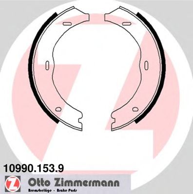 Тормозные колодки ручника ZIMMERMANN 10990.153.9