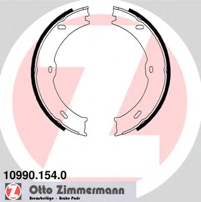Гальмівні колодки ручника ZIMMERMANN 10990.154.0