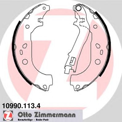 Тормозные колодки ZIMMERMANN 10990.113.4