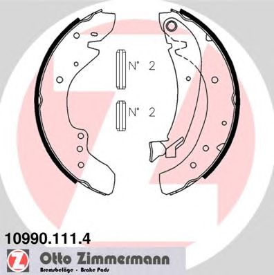 Тормозные колодки ZIMMERMANN 10990.111.4