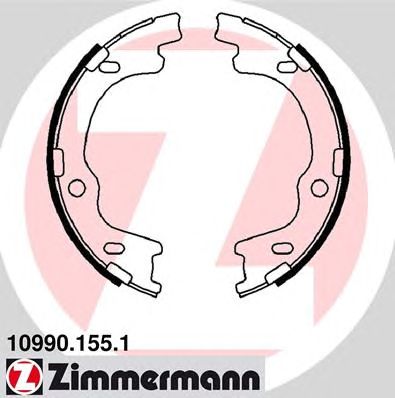 Тормозные колодки ручника ZIMMERMANN 10990.155.1