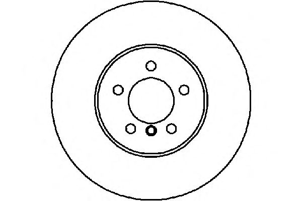 Тормозной диск HELLA 8DD 355 110-041 PRO
