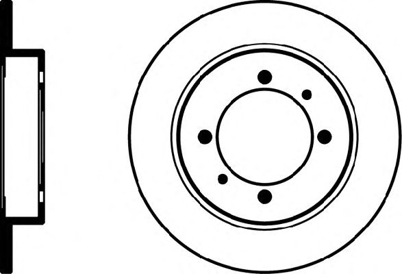 Тормозной диск HELLA 8DD 355 105-471 PRO
