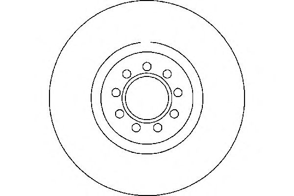 Тормозной диск HELLA 8DD 355 117-461