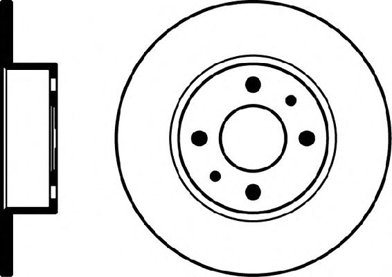 Тормозной диск HELLA 8DD 355 101-101 PRO