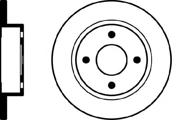 Тормозной диск HELLA 8DD 355 103-341