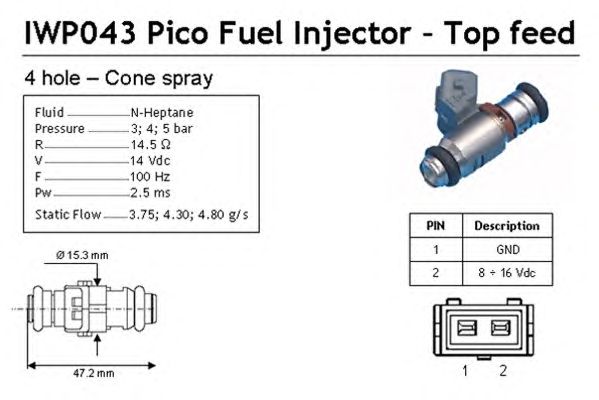 Форсунка MAGNETI MARELLI 214310004310