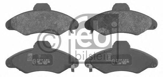 Тормозные колодки FEBI BILSTEIN 16039
