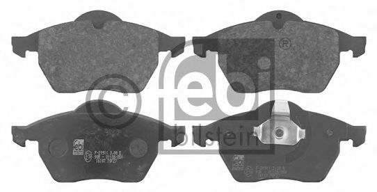 Тормозные колодки FEBI BILSTEIN 16107