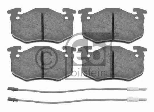 Тормозные колодки FEBI BILSTEIN 16236