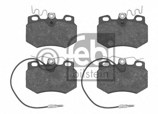 Тормозные колодки FEBI BILSTEIN 16242